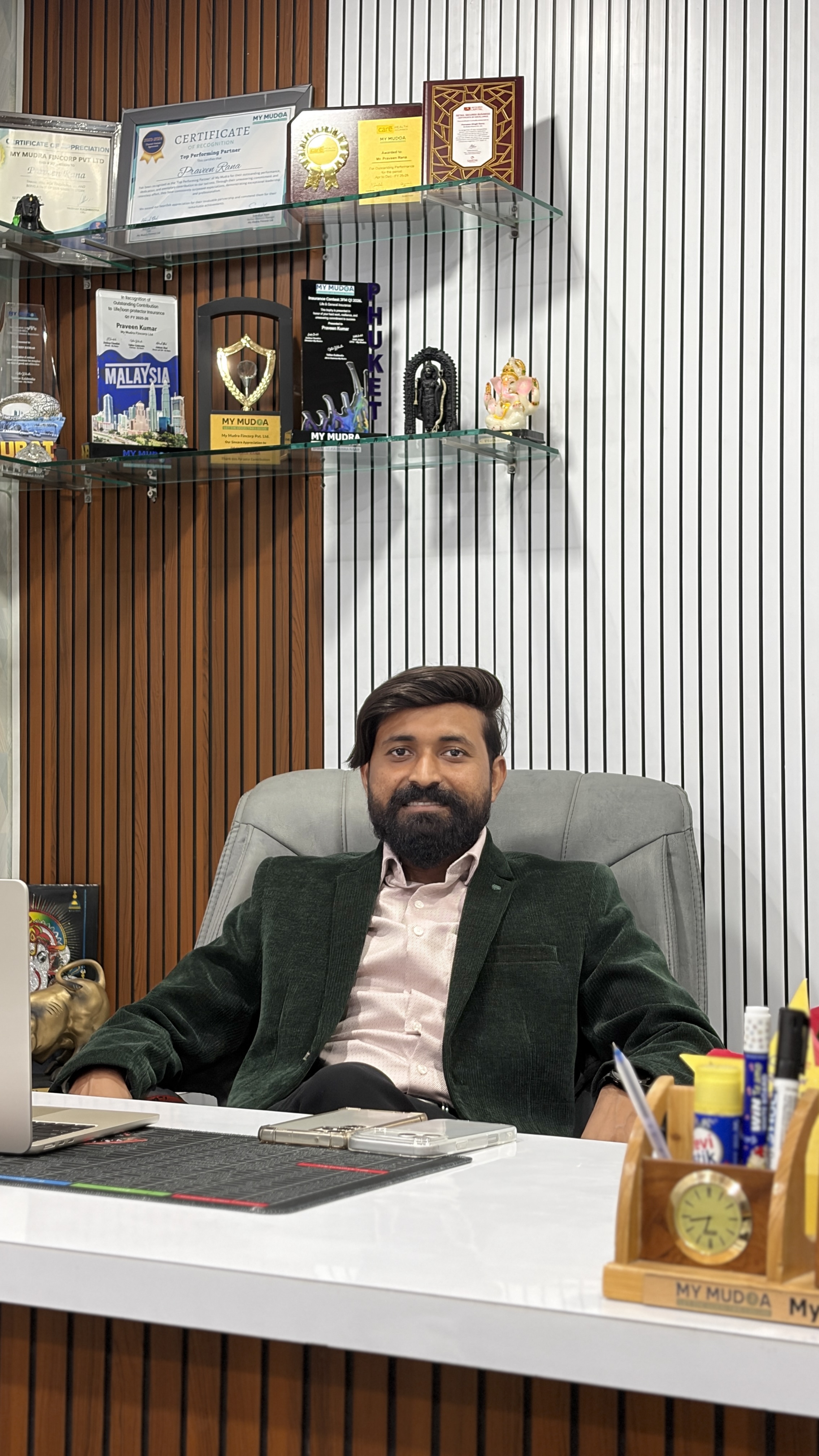 Praveen Kumar - Founder, Chairman, Managing Director and CEO of Dhanratna Fintech Pvt Ltd